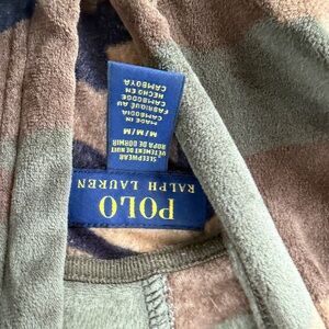 Ralph Lauren Camouflage Hoodie in Green and Brown